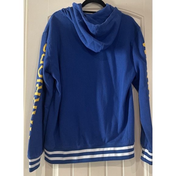 Golden State Warriors Hoodie Mens Large Blue Hoodie NBA Basketball Pull Over - Picture 2 of 5